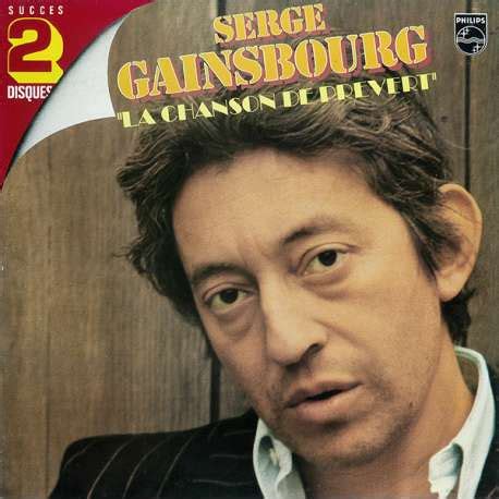 Vinyles Serge Gainsbourg La Chanson De Prevert En Stock Sur Rock N Game