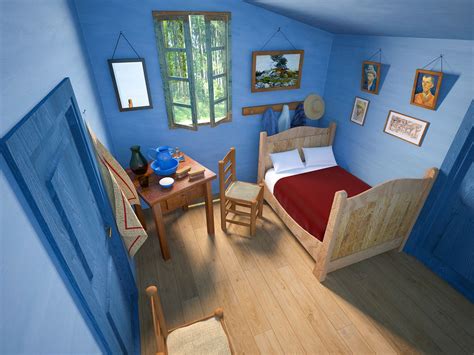 Bedroom In Arles Vincent Van Gogh 3D Model | atelier-yuwa.ciao.jp