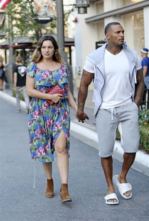 Kelly Brook and Her Boyfriend - Out in Los Angeles - June 2014