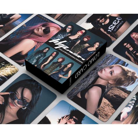 Pcs Aespa Whiplash Lomo Cards Hot Mess Supernova Armageddon Album Drama My World Gils Savage