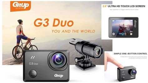 Gitup G3 Duo Action Camera Review Detailed YouTube