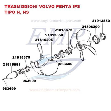 Dado Elica Volvo Penta