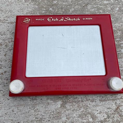 🔥vintage Etch A Sketch Magic Screen No505 Ohio Art The World Of Toys