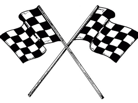 Nascar Clipart Checkered Flag Car Racing Flag Png Download Full