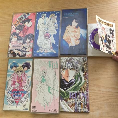 CLAMP まとめ 大量 カードキャプターさくら レイアース 東京BABYLON 画集 設定資料集 CD VHS 非売品 BOX コミック