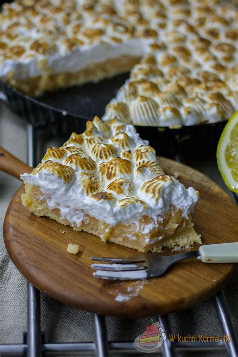 TARTA CYTRYNOWA Z BEZĄ WŁOSKĄ