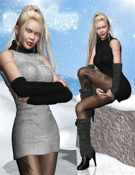 Hot Winter V D Models For Daz Studio And Poser