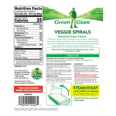 Green Giant Veggie Spirals Beets, 12 oz - Fred Meyer