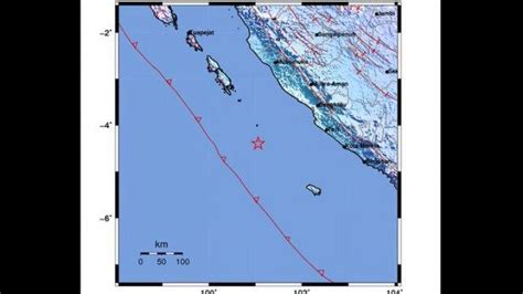 Gempa Bumi Guncang Bengkulu Malam Ini Berkekuatan Magnitudo 5 5 Ini