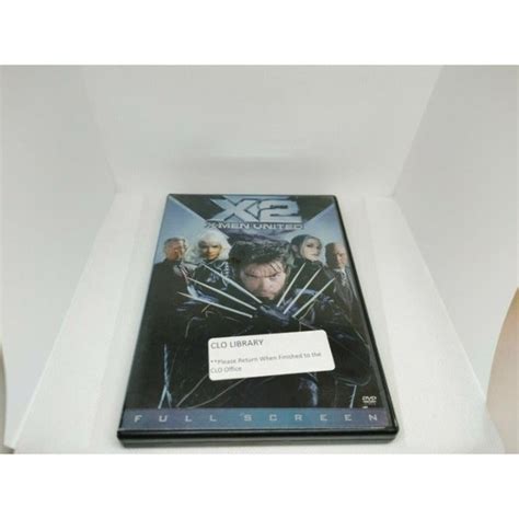 X Men Media Xmen The Last Stand Dvd And X2 Xmen United Twodisc