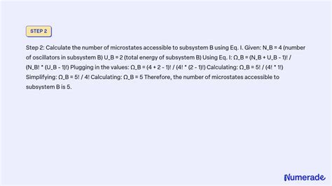 Solved Consider Two Einstein Solids A And B With N And U And Ng