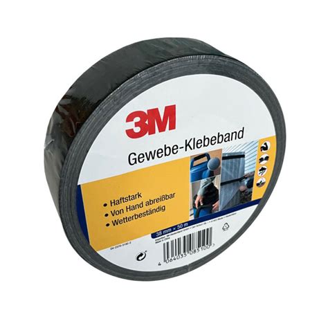 M Gewebeklebeband Schwarz Mm X M Von Sonderpreis Baumarkt Ansehen