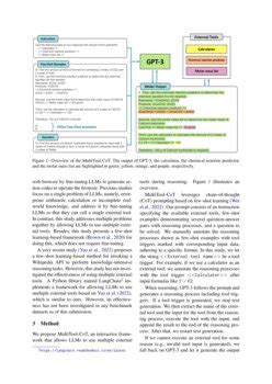 Multitool Cot Gpt Can Use Multiple External Tools With Chain Of