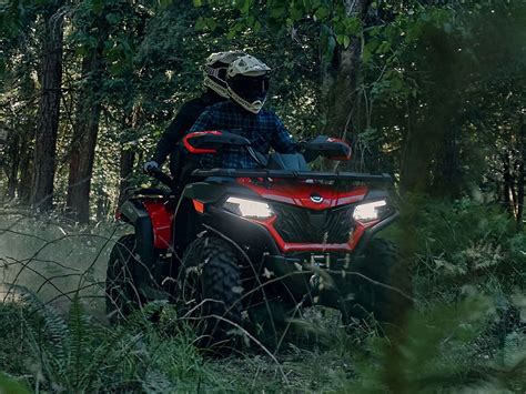 New 2024 CFMOTO CForce 600 Touring ATVs In Guilderland NY Stock