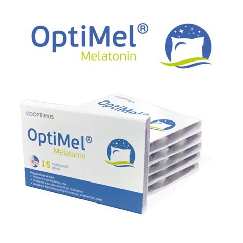 Optimel Melatonin Sublingvalne Tablete A15 Laurus Apoteka