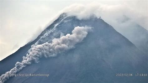 Update Terbaru 3 Erupsi Gunung Merapi Usai Peluncuran Awan Panas Dan