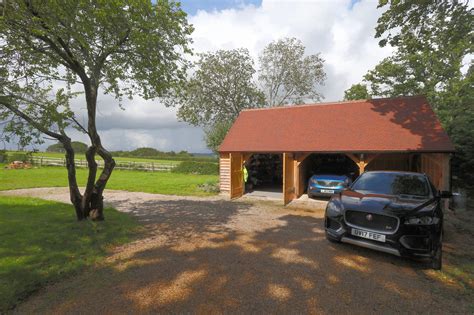 Three Bay Garage Gallery Oak Frames Direct