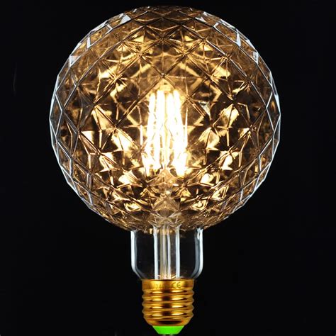 Tianfan Vintage Style Light Fitting Decorative Bulb G125 Crystal