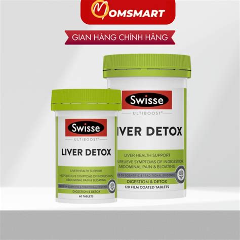 Gi I C Gan Swisse Ultiboost Liver Detox Vi N M U M I Shopee