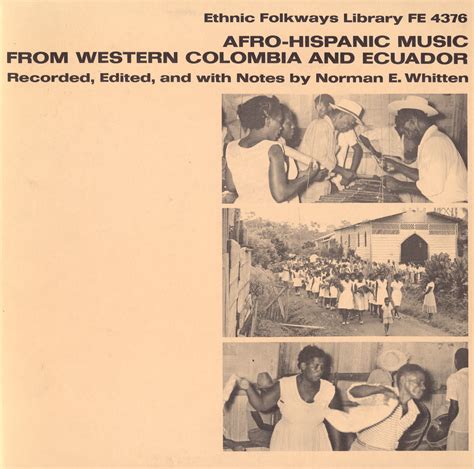 Afro-Hispanic Music from Western Colombia and Ecuador | Smithsonian ...