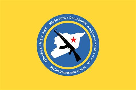 I redesigned the Syrian Democratic Forces (SDF) flag : r/vexillology