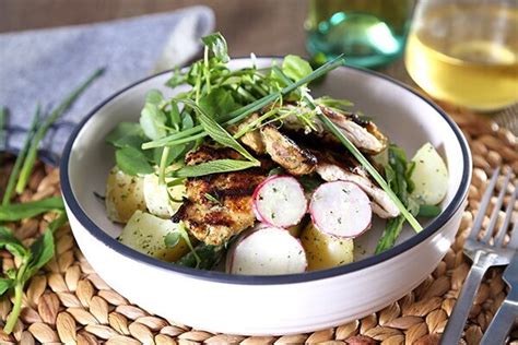 Marinated Grilled Chicken With Green Goddess Potato Salad You Plate