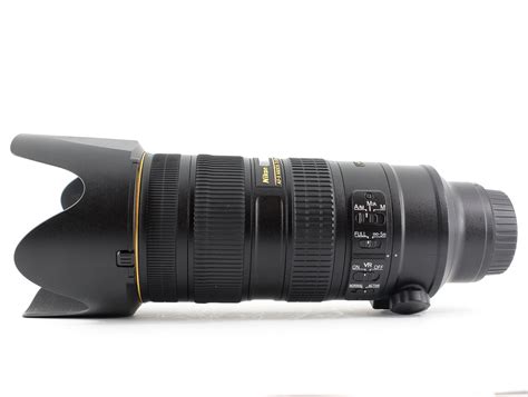 Used Nikon Af S Nikkor 70 200mm F 2 8g Ed Vr Ii Mpb