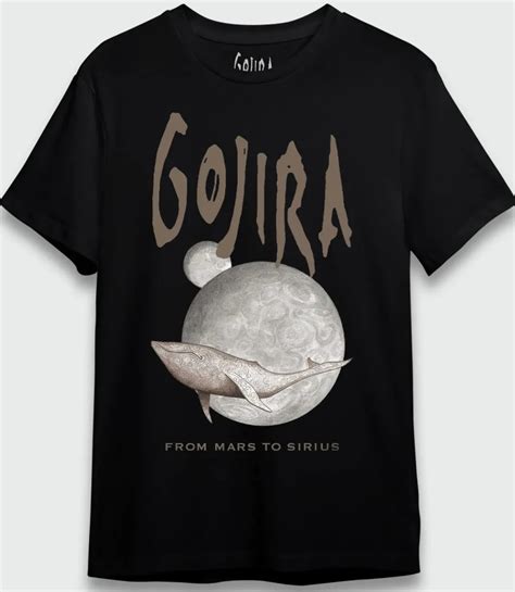 Camiseta Gojira From Mars To Sirius T Nel Do Rock