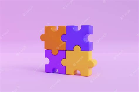 Premium Photo 3d Jigsaw Puzzle Pieces