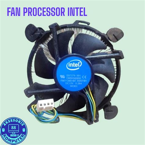 Jual FAN Processor Intel LGA 775 1150 1151 1155 1156 STD Heatsink Kipas