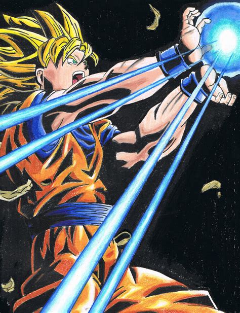 Goku Kame Hame Ha By Anime No Jutsu On Deviantart