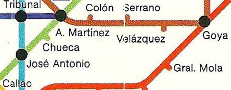 As Era El Plano Del Metro De Madrid En La Cabeza Llena