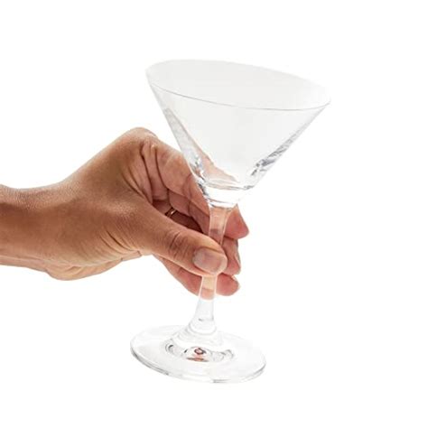 Set Of 6 Small Stem Martini Glasses For Cocktails Desserts Margaritas