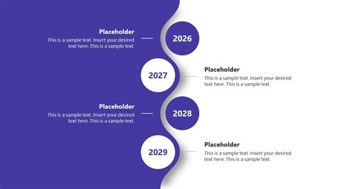 PowerPoint Timeline Template with Vertical Milestones - SlideModel