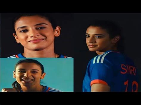 Smriti mandhana photoshoot in team india new jersey by Adidas Indian ...