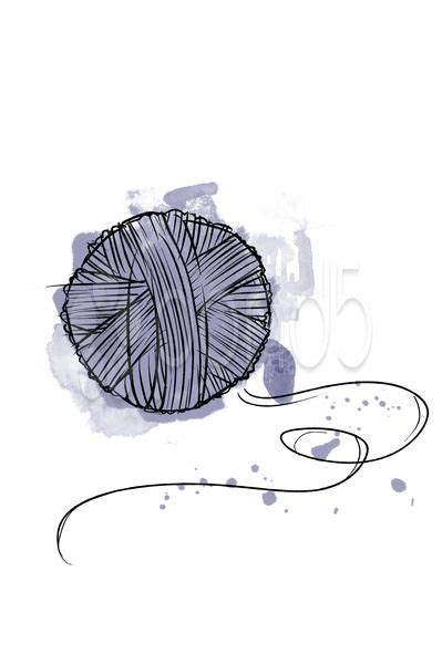 Ball Of Yarn Drawing At Getdrawings Free Download