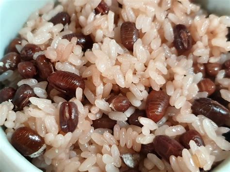 Riz Aux Haricots Rouges Cuisine Asiatique