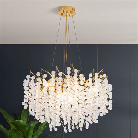 Everly Quinn Kahmyra Light Dimmable Tiered Chandelier Wayfair Canada