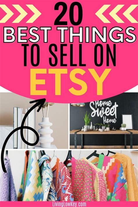 20 Best Things to Sell on Etsy to Make Money