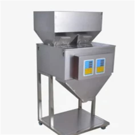 Granules Semi Automatic Granule Filling Machine Filling Range Gm