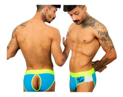 Abertura Jockstrap Cueca Sunga Elástico Reforçado Gay MercadoLivre