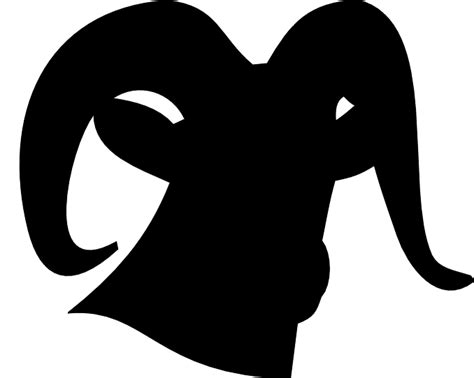 Bighorn Sheep Head Silhouette Clip Art Library