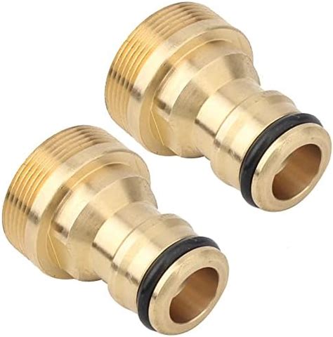 Pcs Garden Hose Tap Connector Brass Universal Kitchen Tap Connector