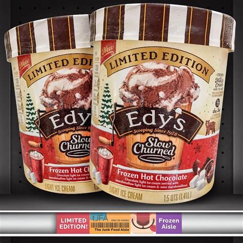 Edy S Frozen Hot Chocolate Ice Cream The Junk Food Aisle