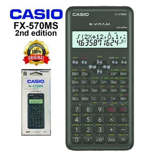 CASIO FX 570MS CALCULATOR 2nd Edition Wellmax