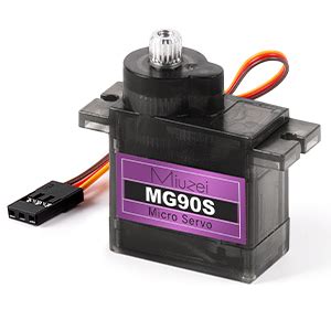 Amazon Miuzei MG90S 9G Micro Servo Motor Metal Geared Motor Kit