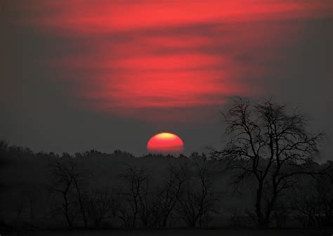 Wallpaper Black Sunset Nature Silhouette Sunrise Evening Sun