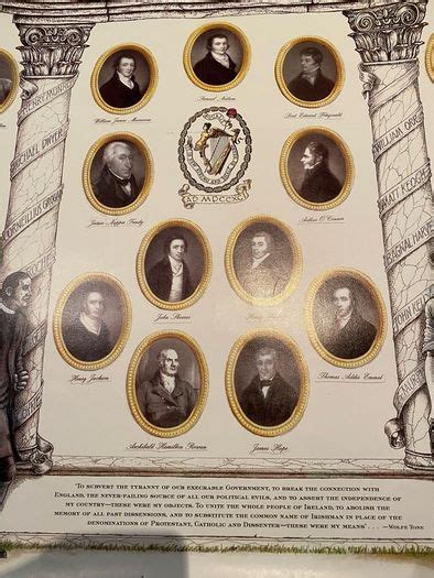 The United Irishmen Of 1798 Bicentennial Commemorative Poster For Sale ...