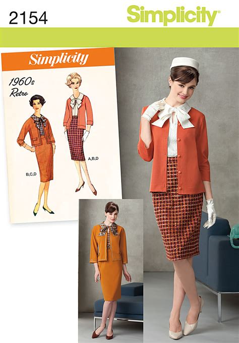 Simplicity 2154 Misses Petite Blouse Skirt Jacket And Cardigan Sewing