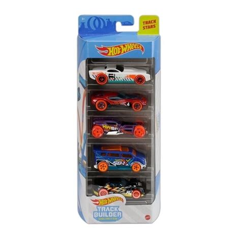 Hot Wheels Track Builder Pacote Veículos GTN Mattel Submarino